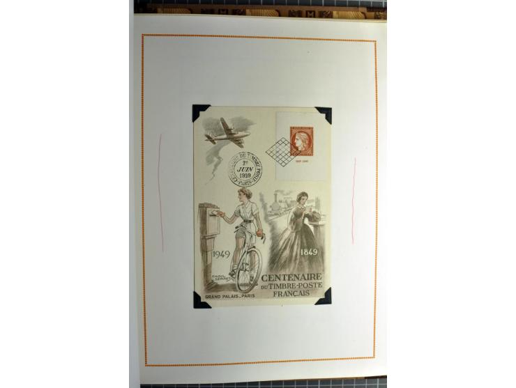 1849/1960 (ca.), interessanter Sammlungsbestand mit viel Klassik, dabei u.a. schöner Brief mit Ceres 1 Fr. u. 25 C. nach Mexi