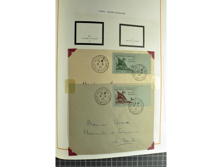 1849/1960 (ca.), interessanter Sammlungsbestand mit viel Klassik, dabei u.a. schöner Brief mit Ceres 1 Fr. u. 25 C. nach Mexi