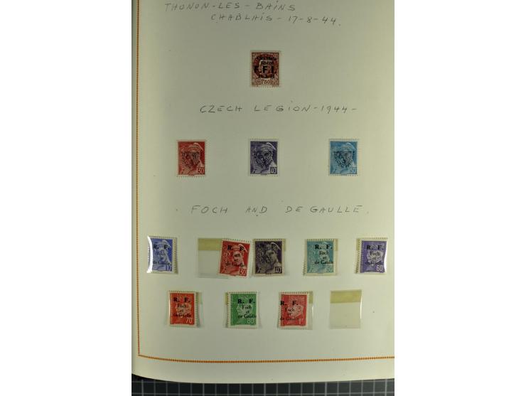 1849/1960 (ca.), interessanter Sammlungsbestand mit viel Klassik, dabei u.a. schöner Brief mit Ceres 1 Fr. u. 25 C. nach Mexi