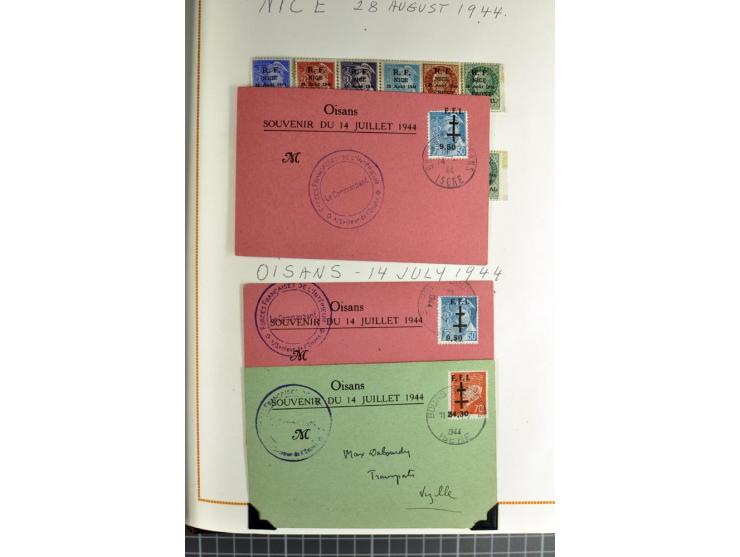 1849/1960 (ca.), interessanter Sammlungsbestand mit viel Klassik, dabei u.a. schöner Brief mit Ceres 1 Fr. u. 25 C. nach Mexi