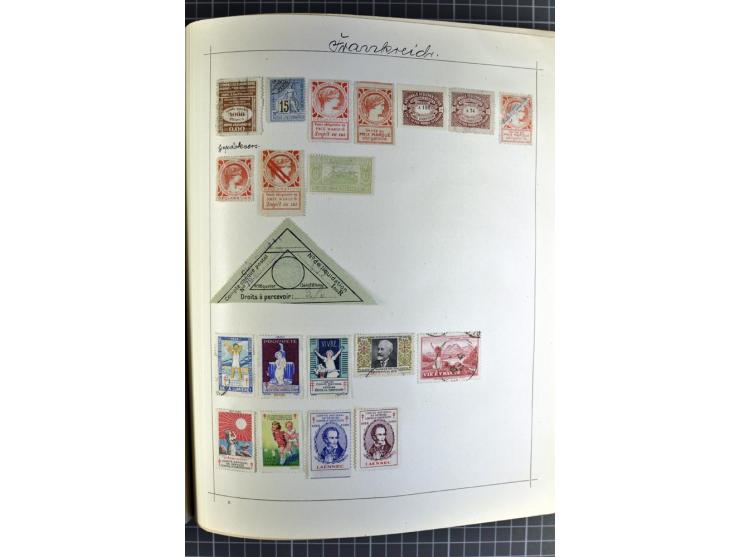 1849/1960 (ca.), interessanter Sammlungsbestand mit viel Klassik, dabei u.a. schöner Brief mit Ceres 1 Fr. u. 25 C. nach Mexi