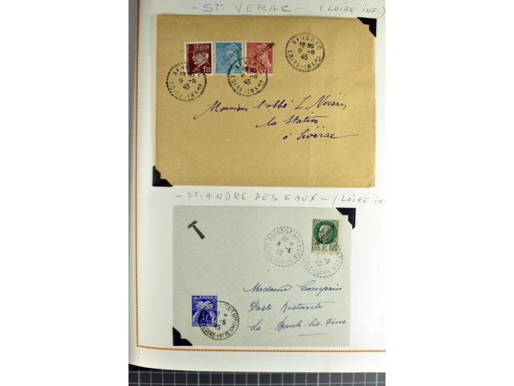 1849/1960 (ca.), interessanter Sammlungsbestand mit viel Klassik, dabei u.a. schöner Brief mit Ceres 1 Fr. u. 25 C. nach Mexi