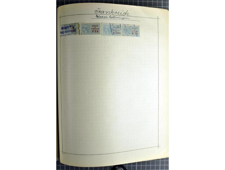 1849/1960 (ca.), interessanter Sammlungsbestand mit viel Klassik, dabei u.a. schöner Brief mit Ceres 1 Fr. u. 25 C. nach Mexi