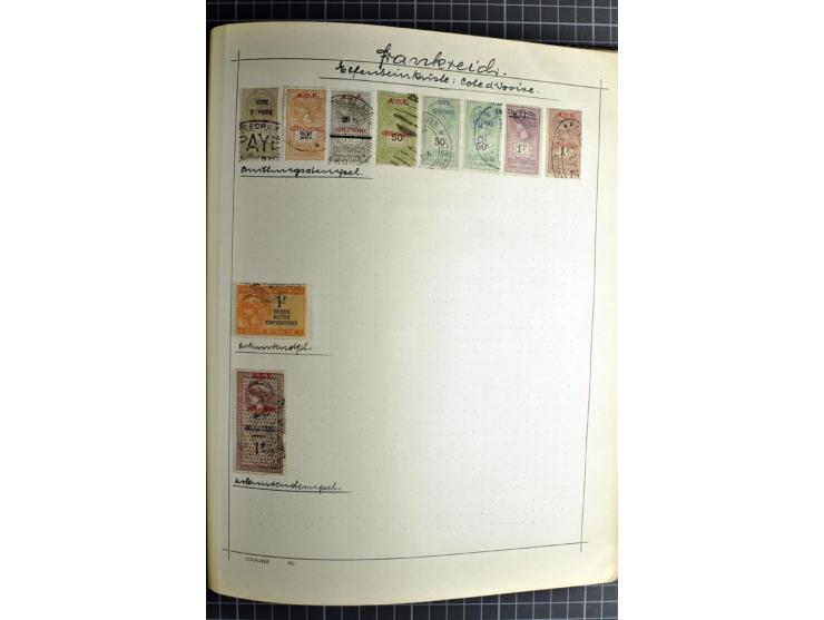 1849/1960 (ca.), interessanter Sammlungsbestand mit viel Klassik, dabei u.a. schöner Brief mit Ceres 1 Fr. u. 25 C. nach Mexi