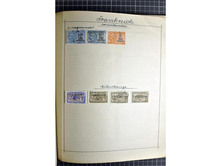 1849/1960 (ca.), interessanter Sammlungsbestand mit viel Klassik, dabei u.a. schöner Brief mit Ceres 1 Fr. u. 25 C. nach Mexi