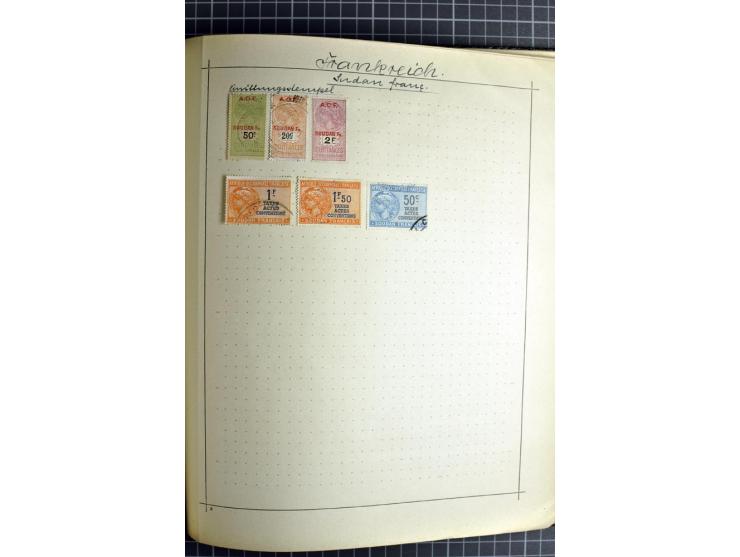 1849/1960 (ca.), interessanter Sammlungsbestand mit viel Klassik, dabei u.a. schöner Brief mit Ceres 1 Fr. u. 25 C. nach Mexi