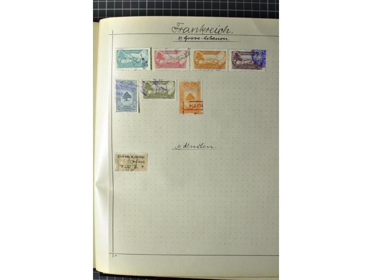 1849/1960 (ca.), interessanter Sammlungsbestand mit viel Klassik, dabei u.a. schöner Brief mit Ceres 1 Fr. u. 25 C. nach Mexi