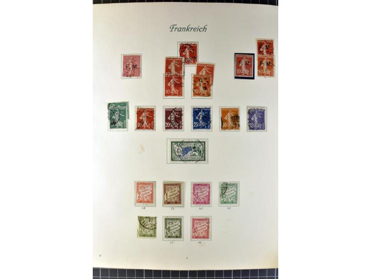1849/1980, postfrische, ungebrauchte und gestempelte reichhaltige Sammlung mit u.a. Mi.-Nr. 1, 2, 5, 7, 8, 17, 32, 128-35, Bl