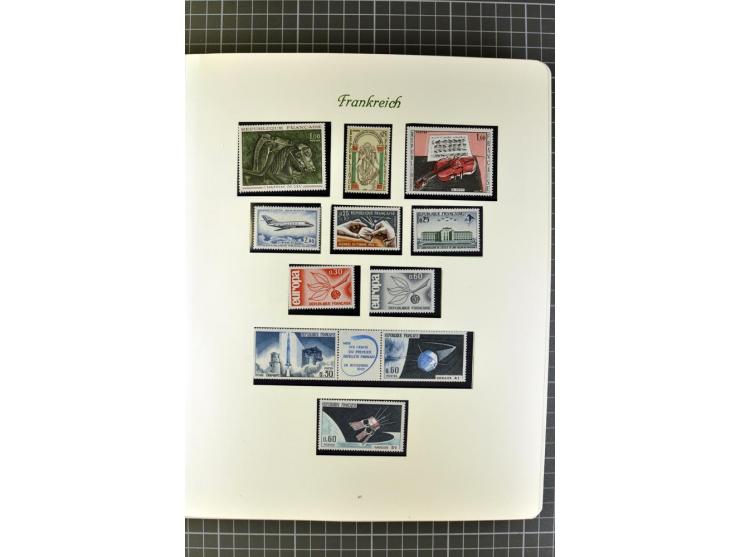 1849/1980, postfrische, ungebrauchte und gestempelte reichhaltige Sammlung mit u.a. Mi.-Nr. 1, 2, 5, 7, 8, 17, 32, 128-35, Bl