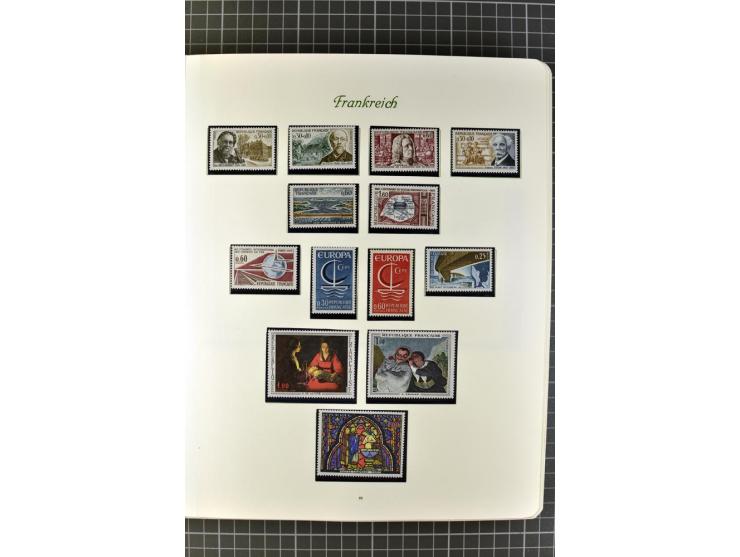 1849/1980, postfrische, ungebrauchte und gestempelte reichhaltige Sammlung mit u.a. Mi.-Nr. 1, 2, 5, 7, 8, 17, 32, 128-35, Bl
