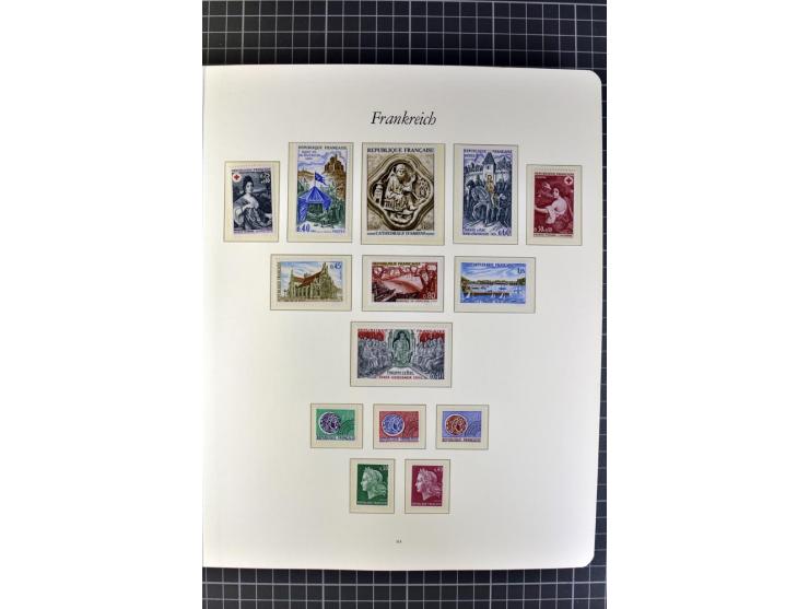 1849/1980, postfrische, ungebrauchte und gestempelte reichhaltige Sammlung mit u.a. Mi.-Nr. 1, 2, 5, 7, 8, 17, 32, 128-35, Bl