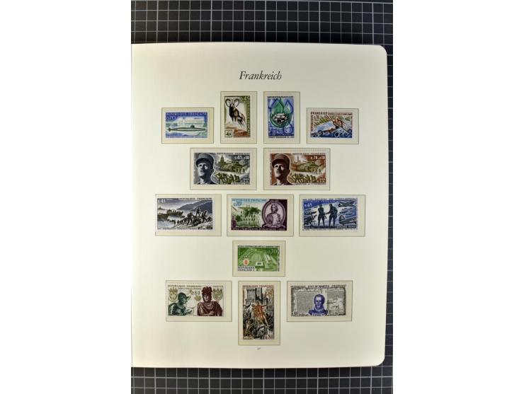 1849/1980, postfrische, ungebrauchte und gestempelte reichhaltige Sammlung mit u.a. Mi.-Nr. 1, 2, 5, 7, 8, 17, 32, 128-35, Bl