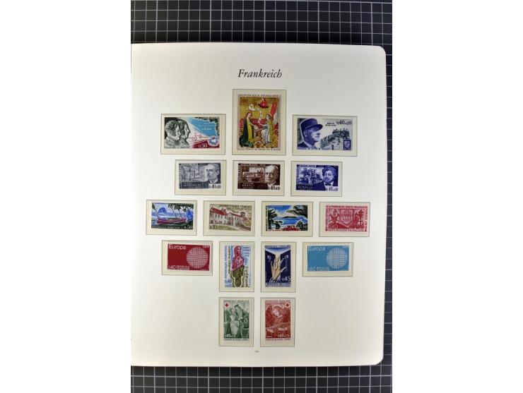 1849/1980, postfrische, ungebrauchte und gestempelte reichhaltige Sammlung mit u.a. Mi.-Nr. 1, 2, 5, 7, 8, 17, 32, 128-35, Bl