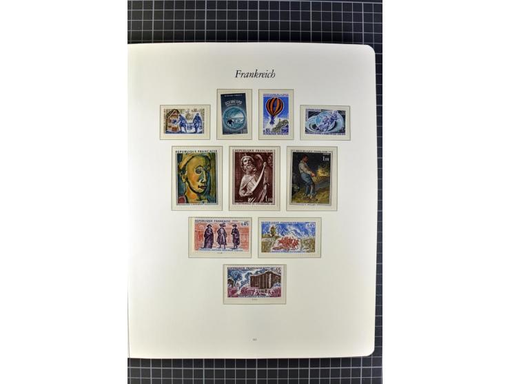 1849/1980, postfrische, ungebrauchte und gestempelte reichhaltige Sammlung mit u.a. Mi.-Nr. 1, 2, 5, 7, 8, 17, 32, 128-35, Bl