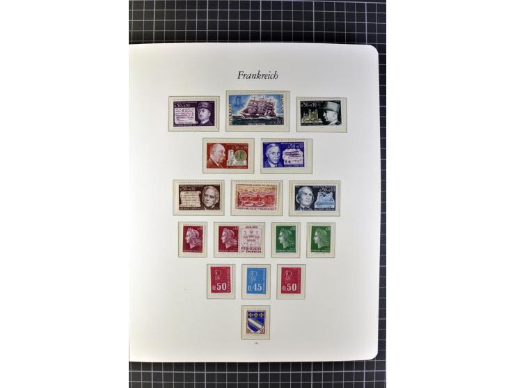 1849/1980, postfrische, ungebrauchte und gestempelte reichhaltige Sammlung mit u.a. Mi.-Nr. 1, 2, 5, 7, 8, 17, 32, 128-35, Bl