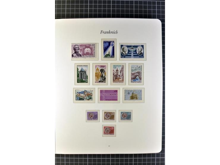 1849/1980, postfrische, ungebrauchte und gestempelte reichhaltige Sammlung mit u.a. Mi.-Nr. 1, 2, 5, 7, 8, 17, 32, 128-35, Bl