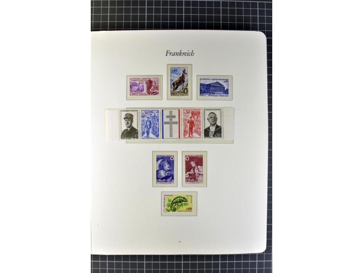 1849/1980, postfrische, ungebrauchte und gestempelte reichhaltige Sammlung mit u.a. Mi.-Nr. 1, 2, 5, 7, 8, 17, 32, 128-35, Bl