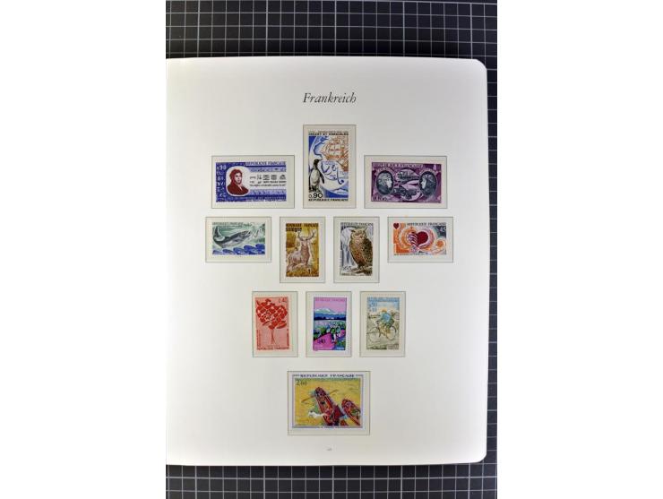 1849/1980, postfrische, ungebrauchte und gestempelte reichhaltige Sammlung mit u.a. Mi.-Nr. 1, 2, 5, 7, 8, 17, 32, 128-35, Bl