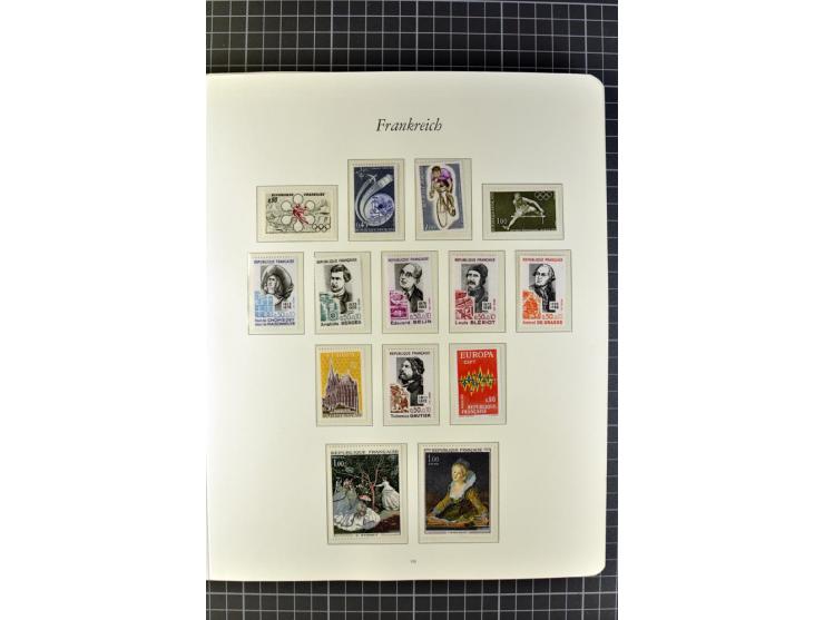 1849/1980, postfrische, ungebrauchte und gestempelte reichhaltige Sammlung mit u.a. Mi.-Nr. 1, 2, 5, 7, 8, 17, 32, 128-35, Bl