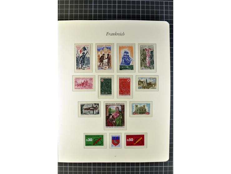 1849/1980, postfrische, ungebrauchte und gestempelte reichhaltige Sammlung mit u.a. Mi.-Nr. 1, 2, 5, 7, 8, 17, 32, 128-35, Bl