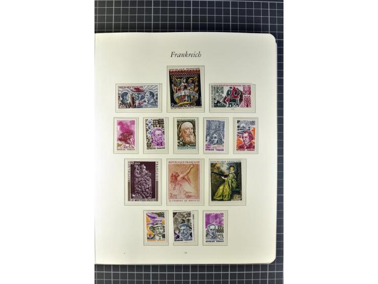1849/1980, postfrische, ungebrauchte und gestempelte reichhaltige Sammlung mit u.a. Mi.-Nr. 1, 2, 5, 7, 8, 17, 32, 128-35, Bl