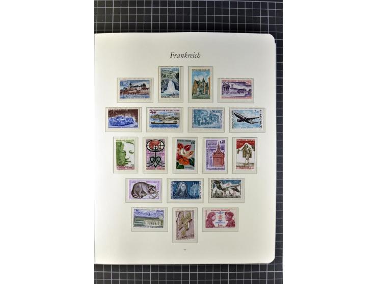 1849/1980, postfrische, ungebrauchte und gestempelte reichhaltige Sammlung mit u.a. Mi.-Nr. 1, 2, 5, 7, 8, 17, 32, 128-35, Bl
