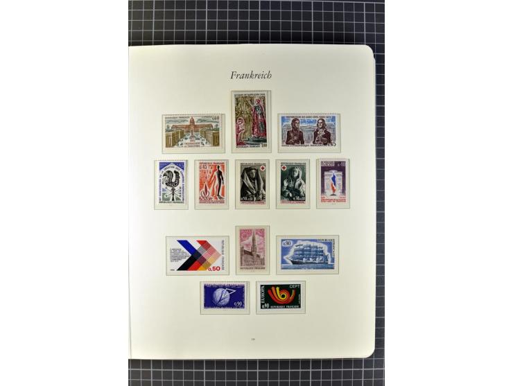 1849/1980, postfrische, ungebrauchte und gestempelte reichhaltige Sammlung mit u.a. Mi.-Nr. 1, 2, 5, 7, 8, 17, 32, 128-35, Bl