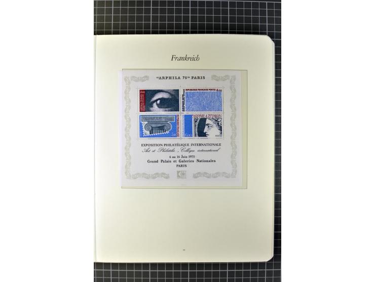 1849/1980, postfrische, ungebrauchte und gestempelte reichhaltige Sammlung mit u.a. Mi.-Nr. 1, 2, 5, 7, 8, 17, 32, 128-35, Bl