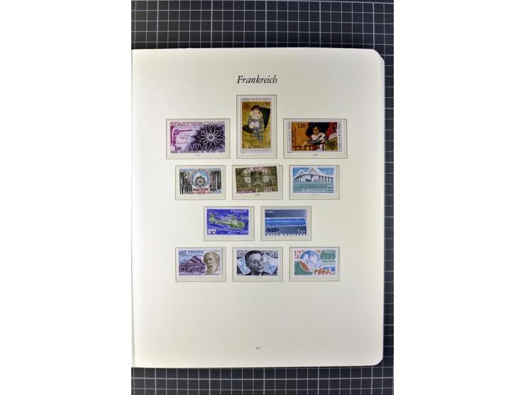 1849/1980, postfrische, ungebrauchte und gestempelte reichhaltige Sammlung mit u.a. Mi.-Nr. 1, 2, 5, 7, 8, 17, 32, 128-35, Bl
