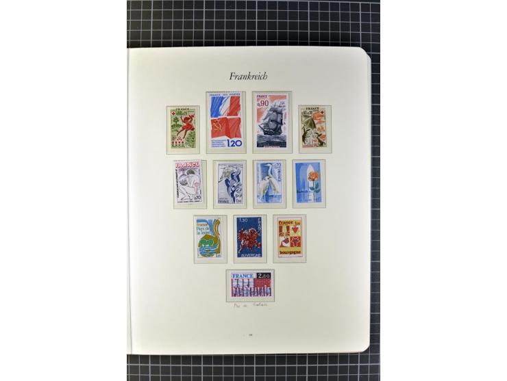 1849/1980, postfrische, ungebrauchte und gestempelte reichhaltige Sammlung mit u.a. Mi.-Nr. 1, 2, 5, 7, 8, 17, 32, 128-35, Bl