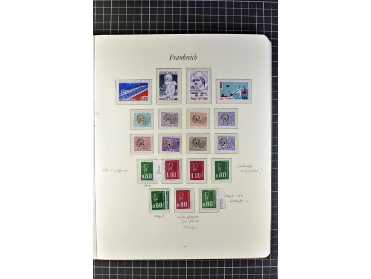 1849/1980, postfrische, ungebrauchte und gestempelte reichhaltige Sammlung mit u.a. Mi.-Nr. 1, 2, 5, 7, 8, 17, 32, 128-35, Bl