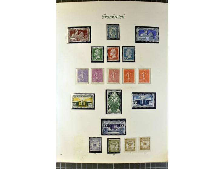 1849/1980, postfrische, ungebrauchte und gestempelte reichhaltige Sammlung mit u.a. Mi.-Nr. 1, 2, 5, 7, 8, 17, 32, 128-35, Bl