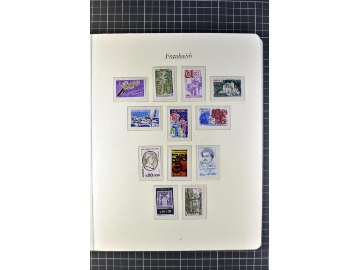 1849/1980, postfrische, ungebrauchte und gestempelte reichhaltige Sammlung mit u.a. Mi.-Nr. 1, 2, 5, 7, 8, 17, 32, 128-35, Bl