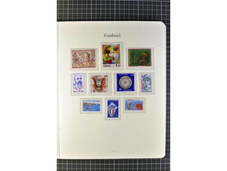 1849/1980, postfrische, ungebrauchte und gestempelte reichhaltige Sammlung mit u.a. Mi.-Nr. 1, 2, 5, 7, 8, 17, 32, 128-35, Bl