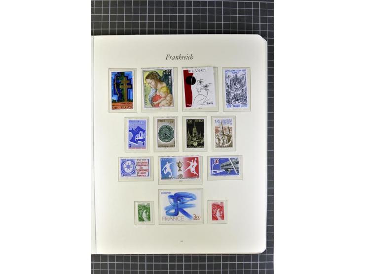 1849/1980, postfrische, ungebrauchte und gestempelte reichhaltige Sammlung mit u.a. Mi.-Nr. 1, 2, 5, 7, 8, 17, 32, 128-35, Bl
