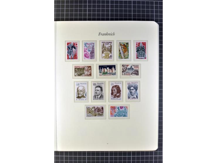 1849/1980, postfrische, ungebrauchte und gestempelte reichhaltige Sammlung mit u.a. Mi.-Nr. 1, 2, 5, 7, 8, 17, 32, 128-35, Bl