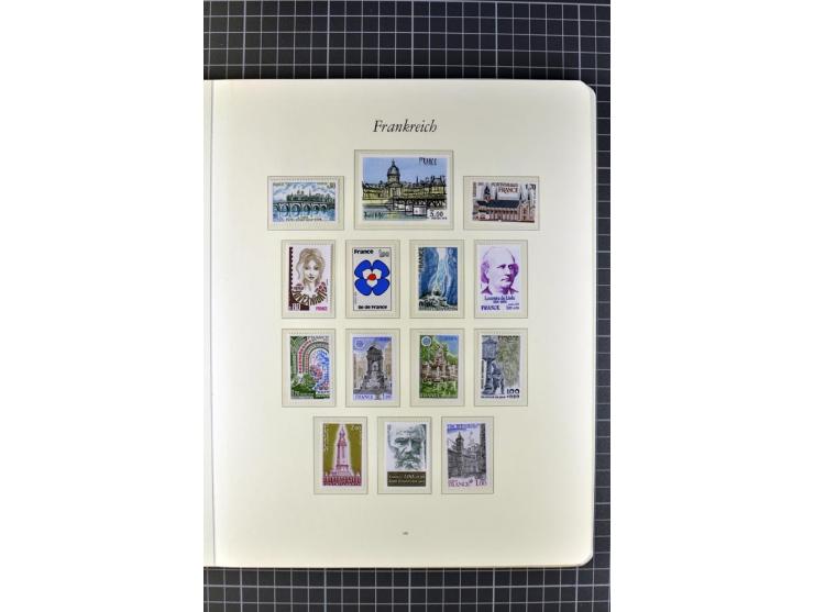 1849/1980, postfrische, ungebrauchte und gestempelte reichhaltige Sammlung mit u.a. Mi.-Nr. 1, 2, 5, 7, 8, 17, 32, 128-35, Bl