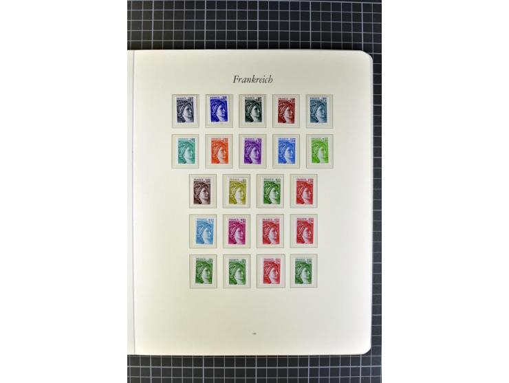 1849/1980, postfrische, ungebrauchte und gestempelte reichhaltige Sammlung mit u.a. Mi.-Nr. 1, 2, 5, 7, 8, 17, 32, 128-35, Bl