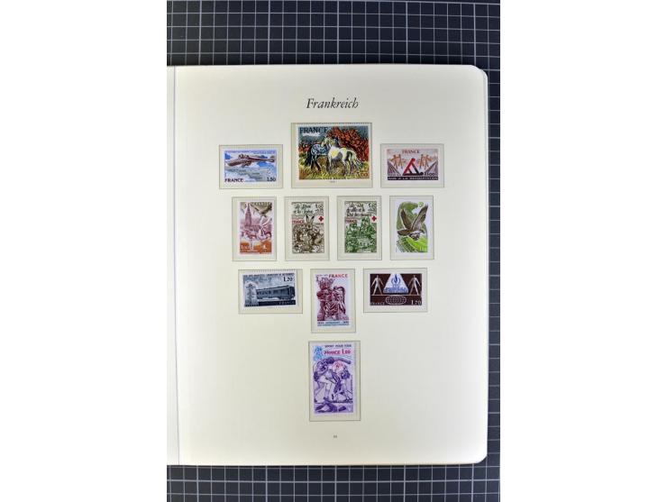 1849/1980, postfrische, ungebrauchte und gestempelte reichhaltige Sammlung mit u.a. Mi.-Nr. 1, 2, 5, 7, 8, 17, 32, 128-35, Bl