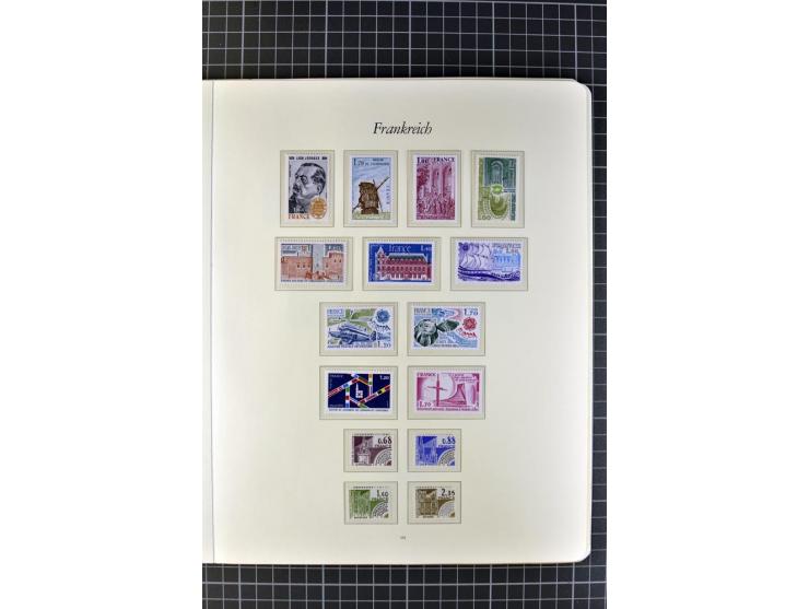 1849/1980, postfrische, ungebrauchte und gestempelte reichhaltige Sammlung mit u.a. Mi.-Nr. 1, 2, 5, 7, 8, 17, 32, 128-35, Bl