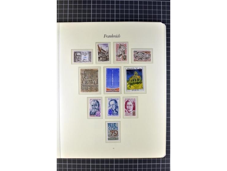1849/1980, postfrische, ungebrauchte und gestempelte reichhaltige Sammlung mit u.a. Mi.-Nr. 1, 2, 5, 7, 8, 17, 32, 128-35, Bl
