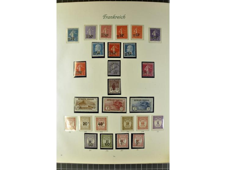 1849/1980, postfrische, ungebrauchte und gestempelte reichhaltige Sammlung mit u.a. Mi.-Nr. 1, 2, 5, 7, 8, 17, 32, 128-35, Bl