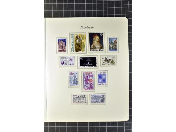 1849/1980, postfrische, ungebrauchte und gestempelte reichhaltige Sammlung mit u.a. Mi.-Nr. 1, 2, 5, 7, 8, 17, 32, 128-35, Bl