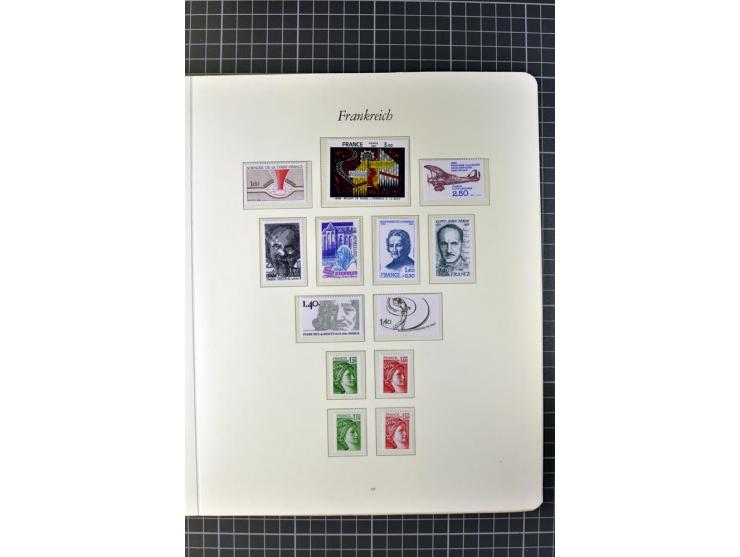 1849/1980, postfrische, ungebrauchte und gestempelte reichhaltige Sammlung mit u.a. Mi.-Nr. 1, 2, 5, 7, 8, 17, 32, 128-35, Bl