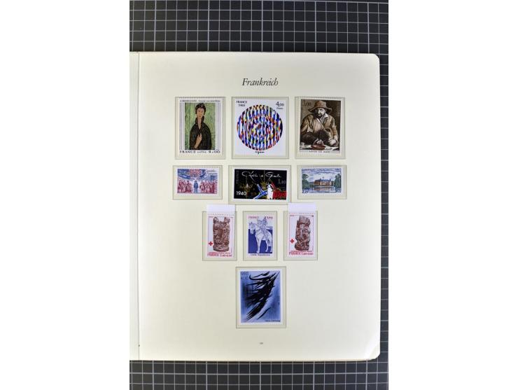 1849/1980, postfrische, ungebrauchte und gestempelte reichhaltige Sammlung mit u.a. Mi.-Nr. 1, 2, 5, 7, 8, 17, 32, 128-35, Bl