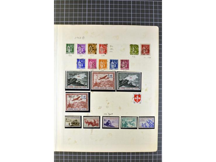 1849/1980, postfrische, ungebrauchte und gestempelte reichhaltige Sammlung mit u.a. Mi.-Nr. 1, 2, 5, 7, 8, 17, 32, 128-35, Bl