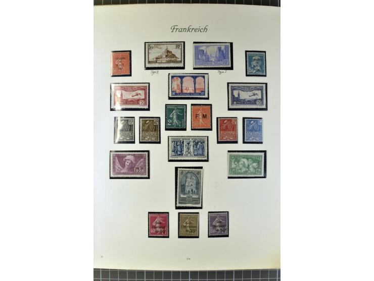 1849/1980, postfrische, ungebrauchte und gestempelte reichhaltige Sammlung mit u.a. Mi.-Nr. 1, 2, 5, 7, 8, 17, 32, 128-35, Bl