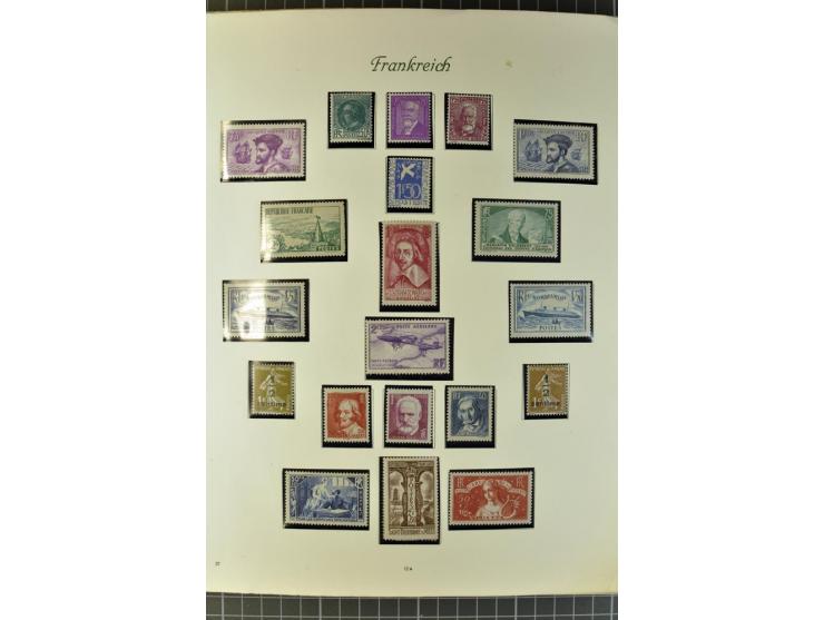 1849/1980, postfrische, ungebrauchte und gestempelte reichhaltige Sammlung mit u.a. Mi.-Nr. 1, 2, 5, 7, 8, 17, 32, 128-35, Bl