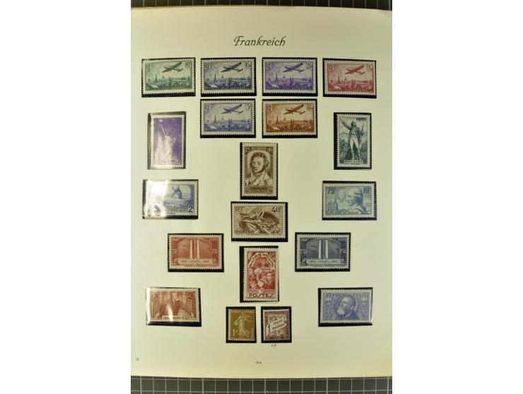 1849/1980, postfrische, ungebrauchte und gestempelte reichhaltige Sammlung mit u.a. Mi.-Nr. 1, 2, 5, 7, 8, 17, 32, 128-35, Bl