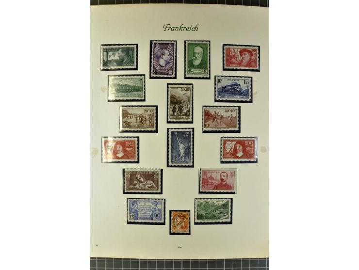 1849/1980, postfrische, ungebrauchte und gestempelte reichhaltige Sammlung mit u.a. Mi.-Nr. 1, 2, 5, 7, 8, 17, 32, 128-35, Bl